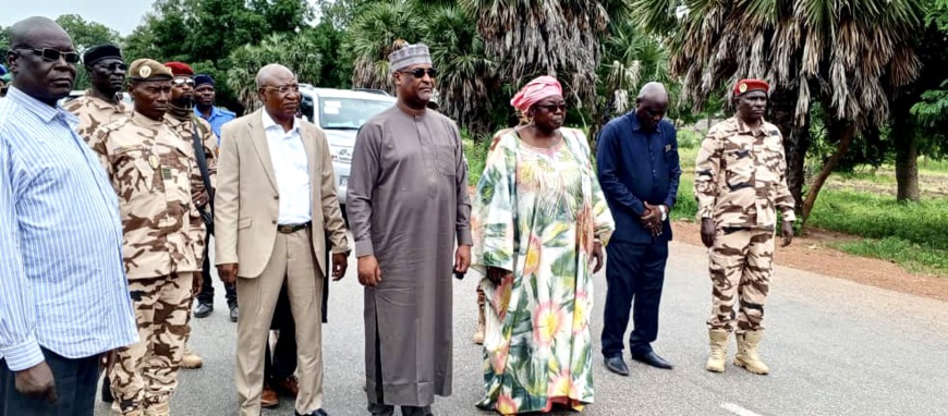 Tchad : visite de travail du ministre de la Communication à Kélo
