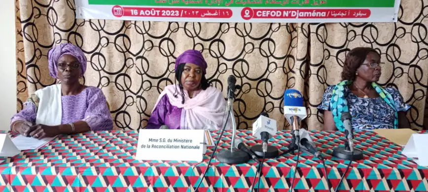 Tchad : la CFTMPD promeut le leadership féminin dans la gestion pacifique des conflits