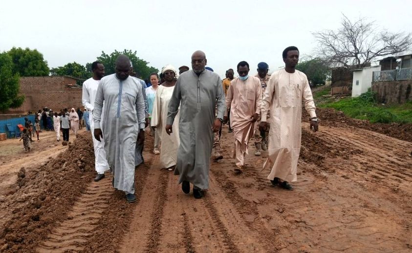 Tchad : le ministre de l’Aménagement du territoire visite des chantiers à N’Djamena Tchad : le ministre de l’Aménagement du territoire visite des chantiers à N’Djamena