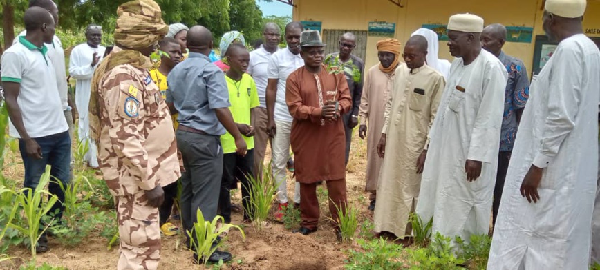 Tchad : campagne de reboisement à Bitkine dans le cadre de la semaine de l'arbre Tchad : campagne de reboisement à Bitkine dans le cadre de la semaine de l'arbre