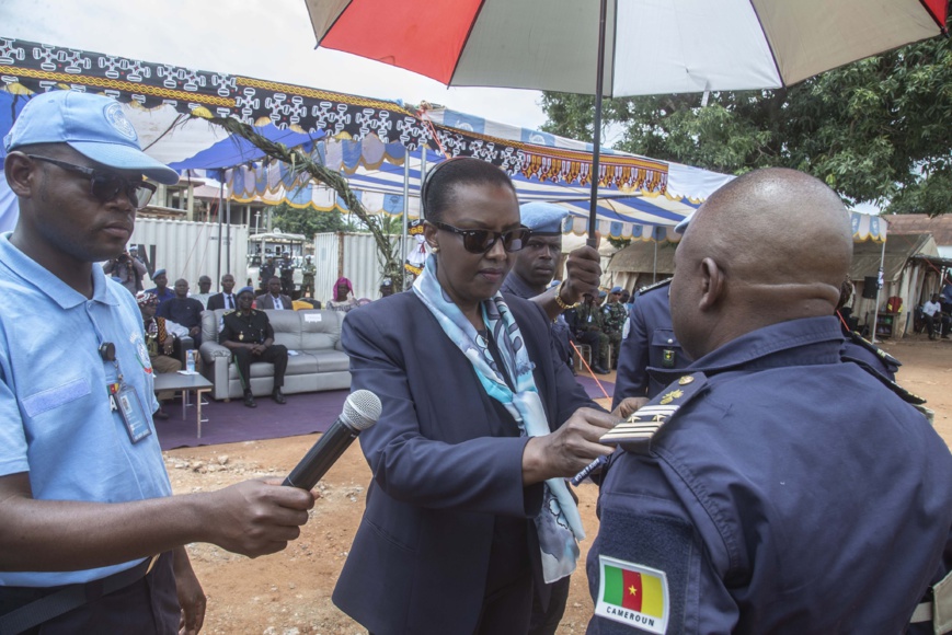 Centrafrique : Les Casques bleus camerounais décorés pour leur contribution à la paix
