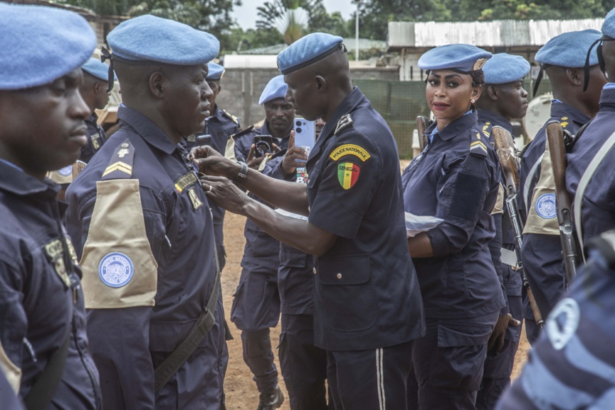 Centrafrique : Les Casques bleus camerounais décorés pour leur contribution à la paix Centrafrique : Les Casques bleus camerounais décorés pour leur contribution à la paix