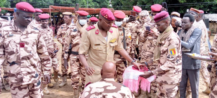 Tchad : l’officier Mahamat Idriss Nafé élevé au rang de général de brigade Tchad : l’officier Mahamat Idriss Nafé élevé au rang de général de brigade
