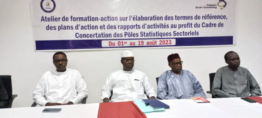 Tchad : le FNDS renforce l'utilisation des données statistiques sectorielles à travers la formation-action