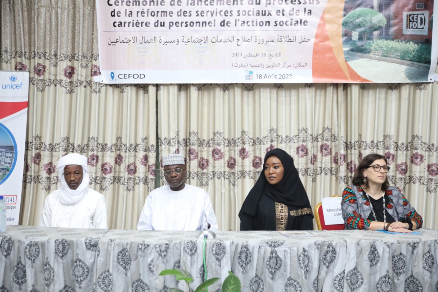 Le Tchad amorce une réforme majeure pour les services sociaux et le personnel Le Tchad amorce une réforme majeure pour les services sociaux et le personnel