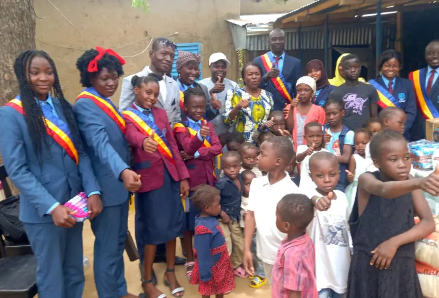 Tchad : les sénateurs juniors volontaires soutiennent les orphelins du centre APSOA