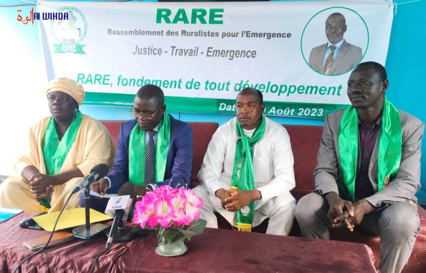 Tchad : le parti RARE entre sur la scène politique avec un programme axé sur le développement rural Tchad : le parti RARE entre sur la scène politique avec un programme axé sur le développement rural