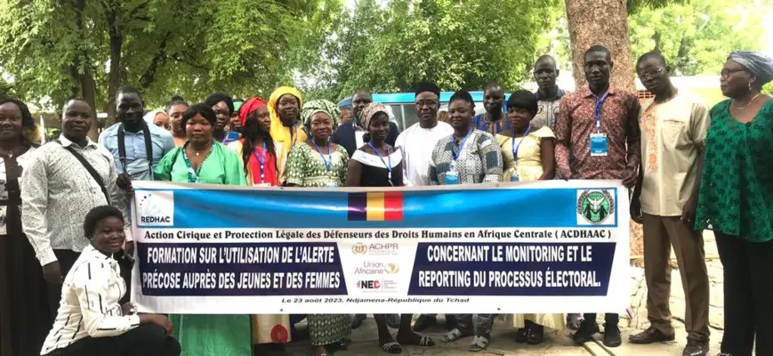 Alerte précoce au Tchad : DHSF et REDHAC s'unissent pour le suivi électoral