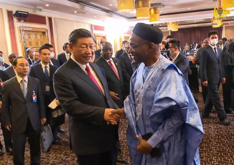 Brics : Rencontre d'échange entre le président chinois et des dirigeants africains