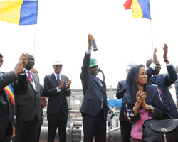 Tchad : Ouverture officielle des vannes du brut de Mangara