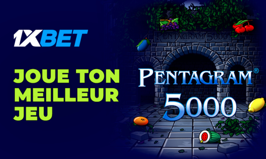 Pentagram 5000 : le succès d’1xBet avec la possibilité d'un super-gain Pentagram 5000 : le succès d’1xBet avec la possibilité d'un super-gain