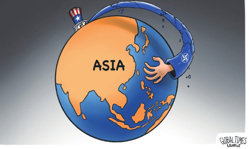 U.S.-led "mini NATO" trilateral alliance undermines peace, stability in Asia-Pacific U.S.-led "mini NATO" trilateral alliance undermines peace, stability in Asia-Pacific