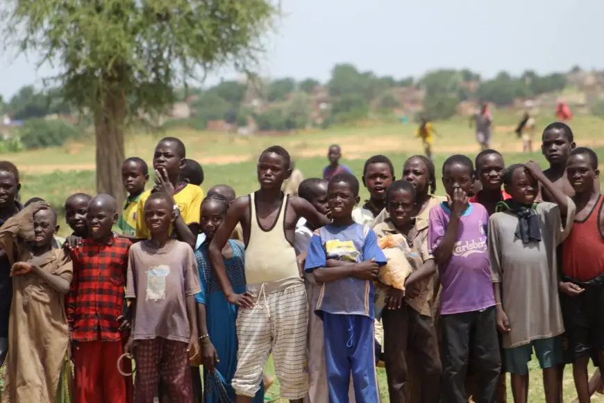 Des réfugiés soudanais à l'Est du Tchad. © Djibrine Haïdar/Alwihda Info
