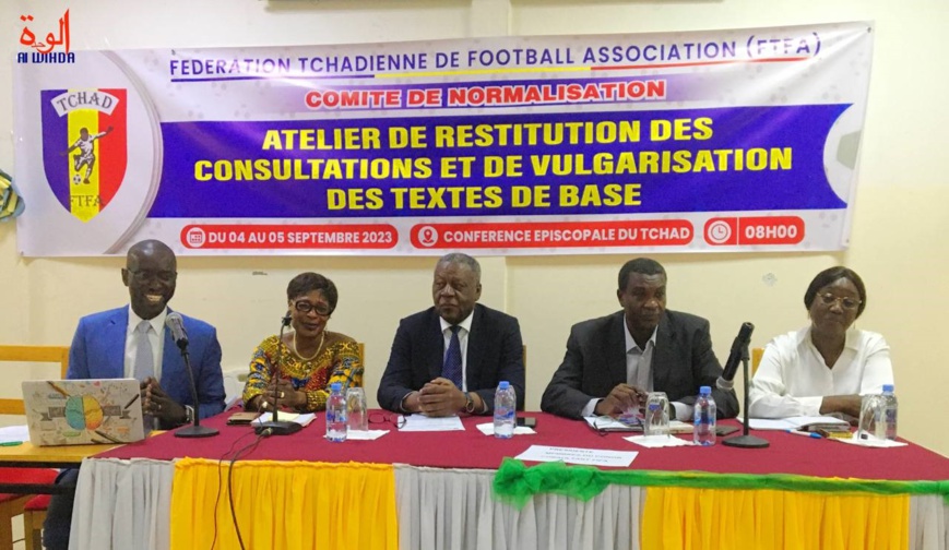 Tchad : La FTFA s'efforce de redorer le blason du football en vulgarisant les textes de base Tchad : La FTFA s'efforce de redorer le blason du football en vulgarisant les textes de base