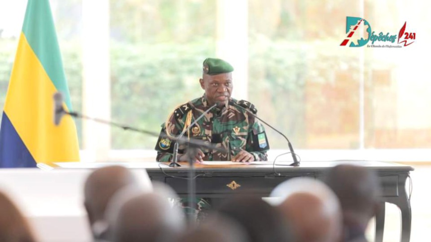 Corruption : le président de la transition gabonaise pousse les directeurs généraux à agir Corruption : le président de la transition gabonaise pousse les directeurs généraux à agir
