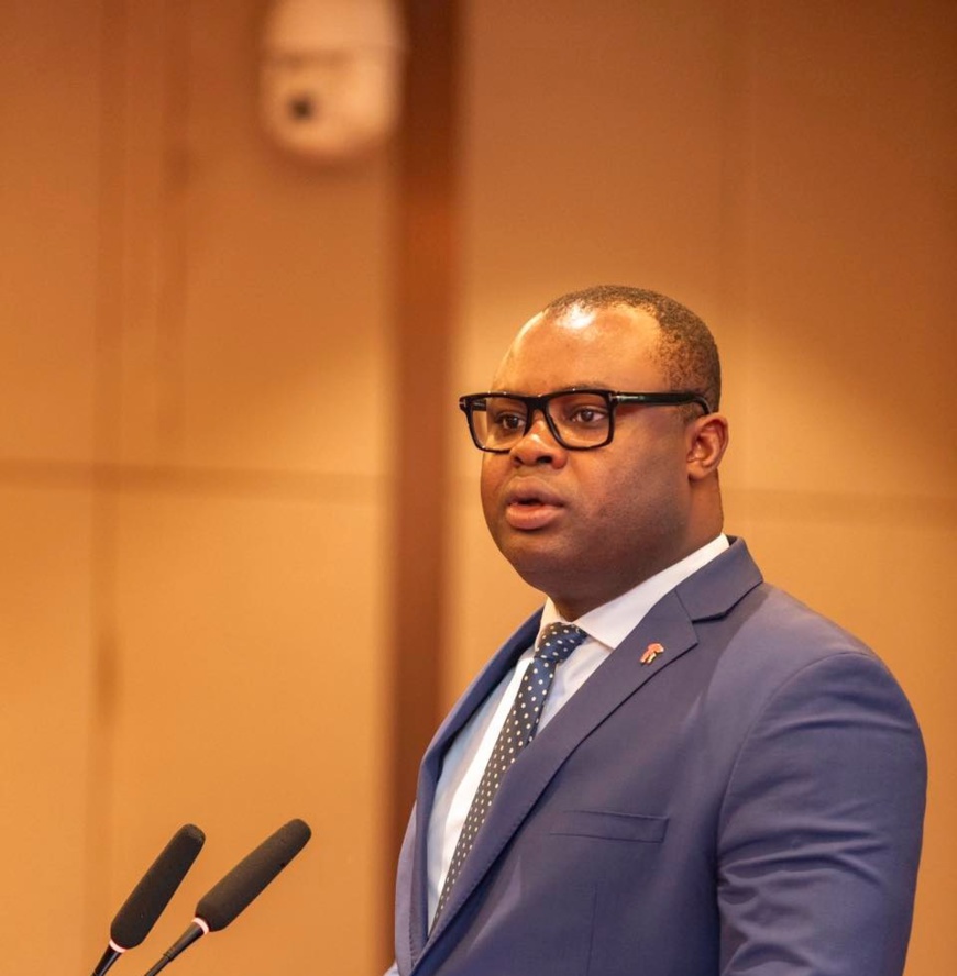 Le premier ministre guinéen Dr Bernard Goumou. © GouvGuinée Le premier ministre guinéen Dr Bernard Goumou. © GouvGuinée