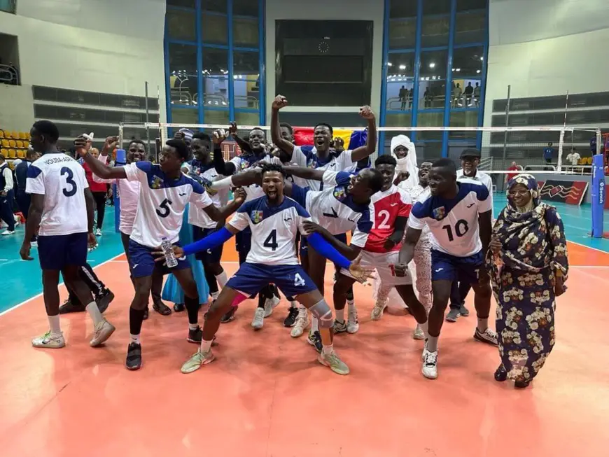 Le Tchad en Demi-Finale du Championnat d'Afrique de Volleyball