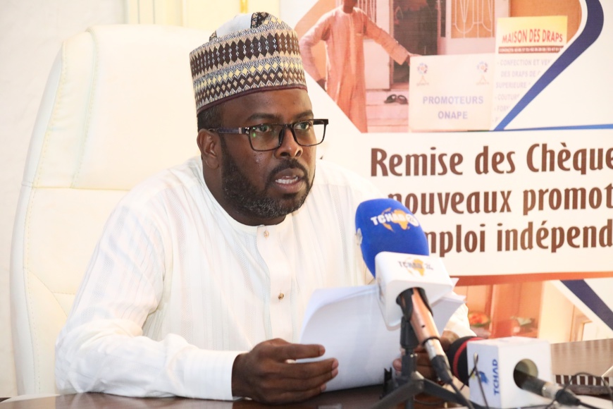 Tchad : L'ONAPE annonce le lancement de la 2ème phase du financement du programme d'auto-emploi des jeunes Tchad : L'ONAPE annonce le lancement de la 2ème phase du financement du programme d'auto-emploi des jeunes