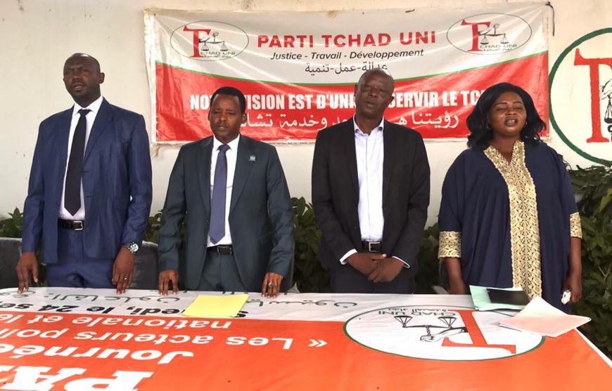 Le parti Tchad Uni exige des élections libres et transparentes pour un avenir démocratique Le parti Tchad Uni exige des élections libres et transparentes pour un avenir démocratique