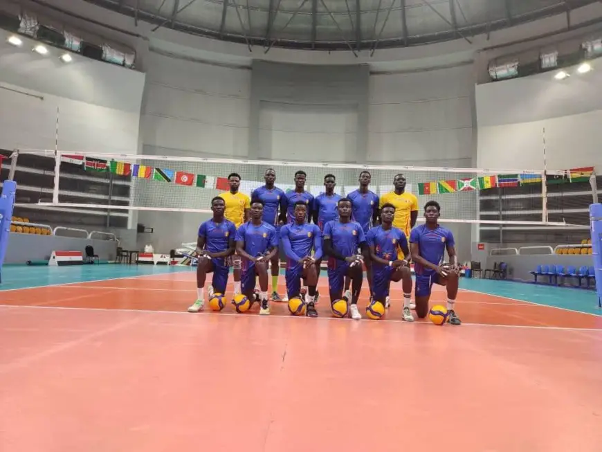 Volleyball : déception pour le Tchad avec l’élimination en 1/4 de finale de championnat contre la Libye