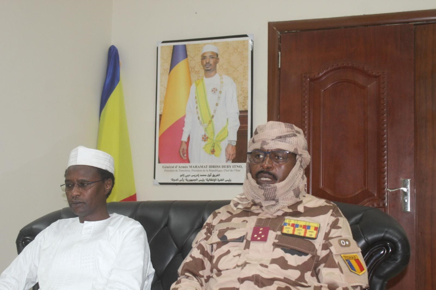 Tchad : Le CEMGA en mission de travail à Mao, au Kanem Tchad : Le CEMGA en mission de travail à Mao, au Kanem