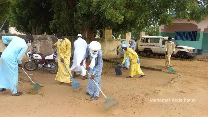 Tchad : Radal'Djamil Saab organise une journée de salubrité à l’hôpital d'Am-Timan