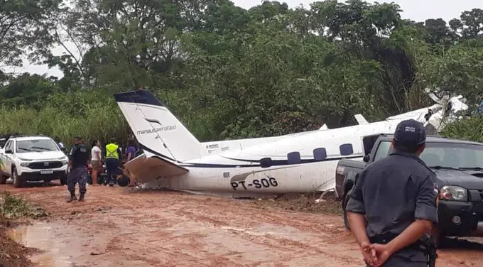 Brésil : 14 morts dans le crash d’un avion