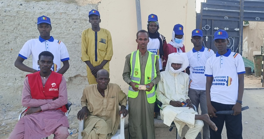 50 jeunes formés par “Le Tchad d’Abord” réussissent leur mission de sensibilisation électorale