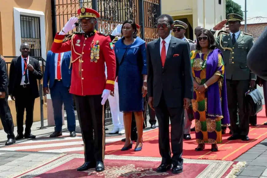 Guinée équatoriale : le président de la Transition du Gabon reçu par Obiang Nguema