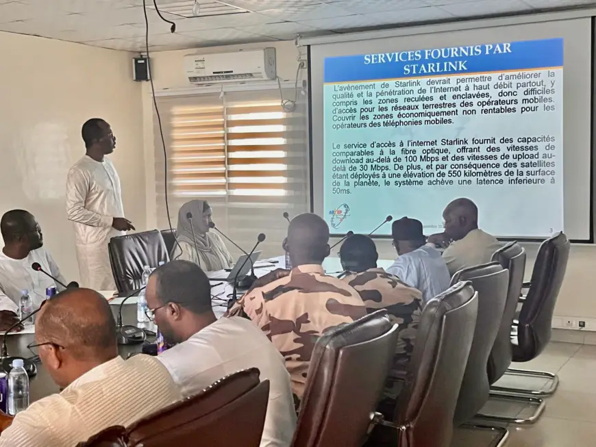 Tchad : l’ARCEP examine la demande de licence d'opérateur satellitaire STARLINK