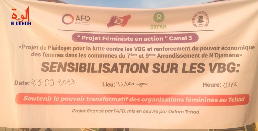 Tchad : l'APEF s'engage dans la lutte contre les violences basées sur le genre Tchad : l'APEF s'engage dans la lutte contre les violences basées sur le genre