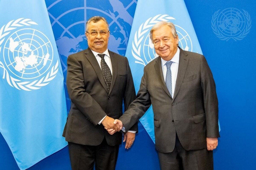 Le chef de la diplomatie tchadienne reçu par le secrétaire général de l'ONU