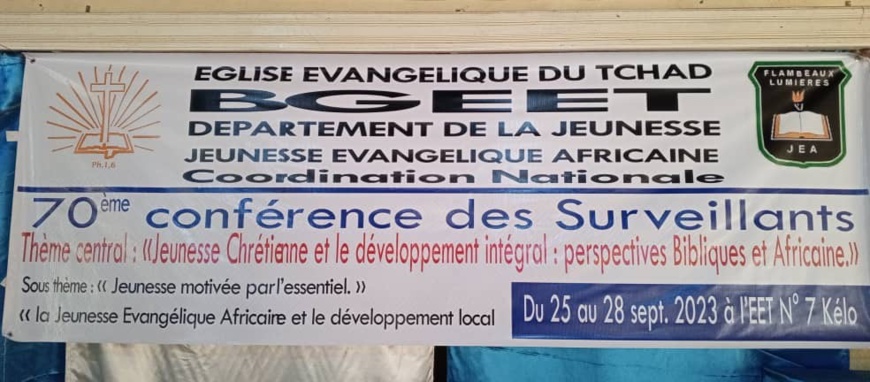 Tchad : célébration des 70 Ans d'engagement de la Jeunesse évangélique africaine