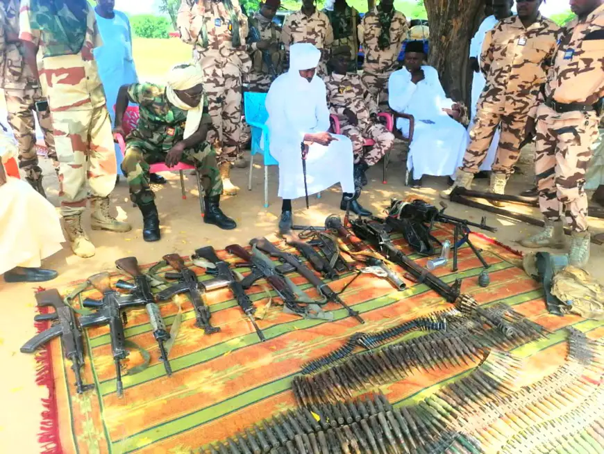 Tchad : 13 armes de différents calibres saisies à Adré
