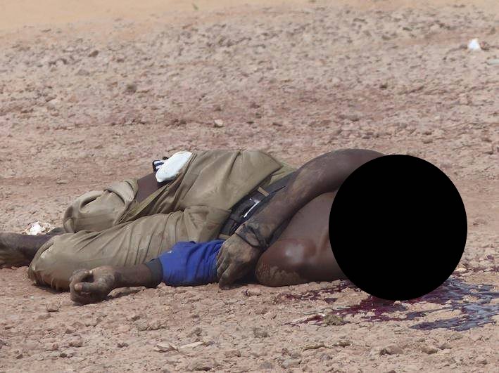 La bavure policière à N'Djamena, trois morts et plusieurs blessés. © Alwihda Info La bavure policière à N'Djamena, trois morts et plusieurs blessés. © Alwihda Info