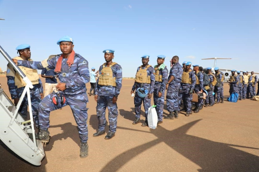 Mali : Départ de derniers gendarmes burkinabés de la Minusma Mali : Départ de derniers gendarmes burkinabés de la Minusma