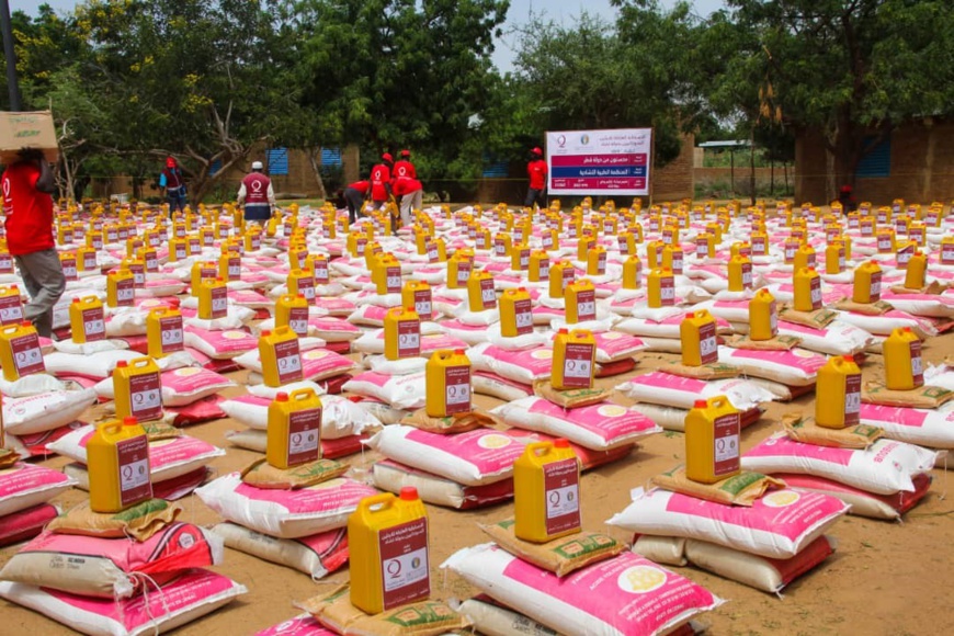L'association Qatar charity répond à l'appel du gouvernement tchadien pour aider les réfugiés soudanais L'association Qatar charity répond à l'appel du gouvernement tchadien pour aider les réfugiés soudanais