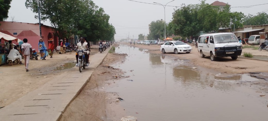Tchad : des infrastructures routières de N'Djamena en péril après les pluies Tchad : des infrastructures routières de N'Djamena en péril après les pluies