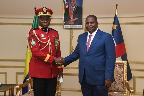 Gabon : le président de Transition Oligui Nguema était à Bangui ce 4 octobre