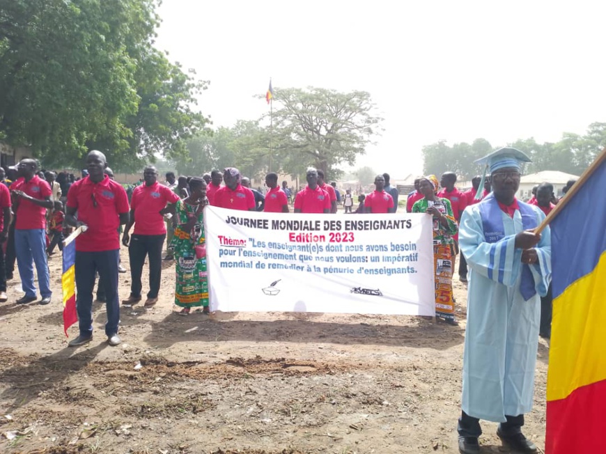 Tchad : la Journée Mondiale des Enseignants 2023 commémorée au Mayo Kebbi Ouest Tchad : la Journée Mondiale des Enseignants 2023 commémorée au Mayo Kebbi Ouest