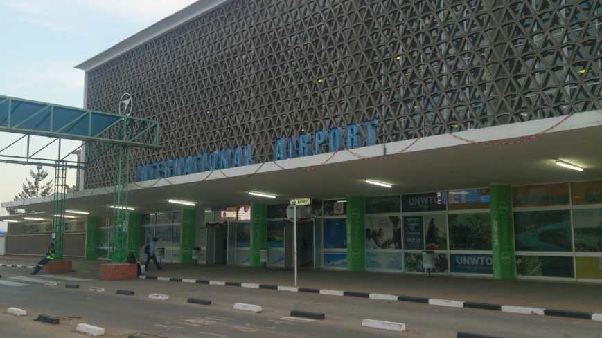 L'aéroport international de Lusaka. ©  Stone Wu