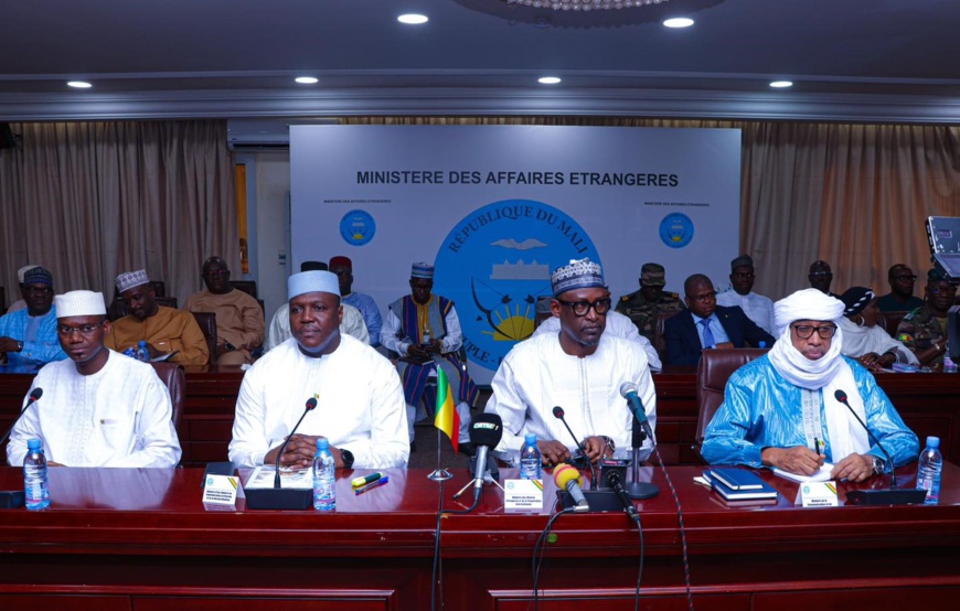 Mali : Une réunion d’informations organisée à l’intention du Corps diplomatique accrédité Mali : Une réunion d’informations organisée à l’intention du Corps diplomatique accrédité