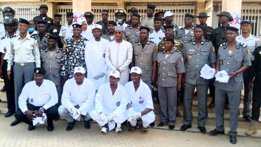 Tchad : la Police nationale lance une campagne de don de sang pour sauver des vies