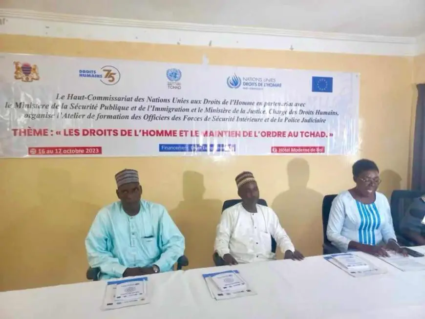 Tchad : un atelier organisé en faveur des officiers des Forces de sécurité intérieure