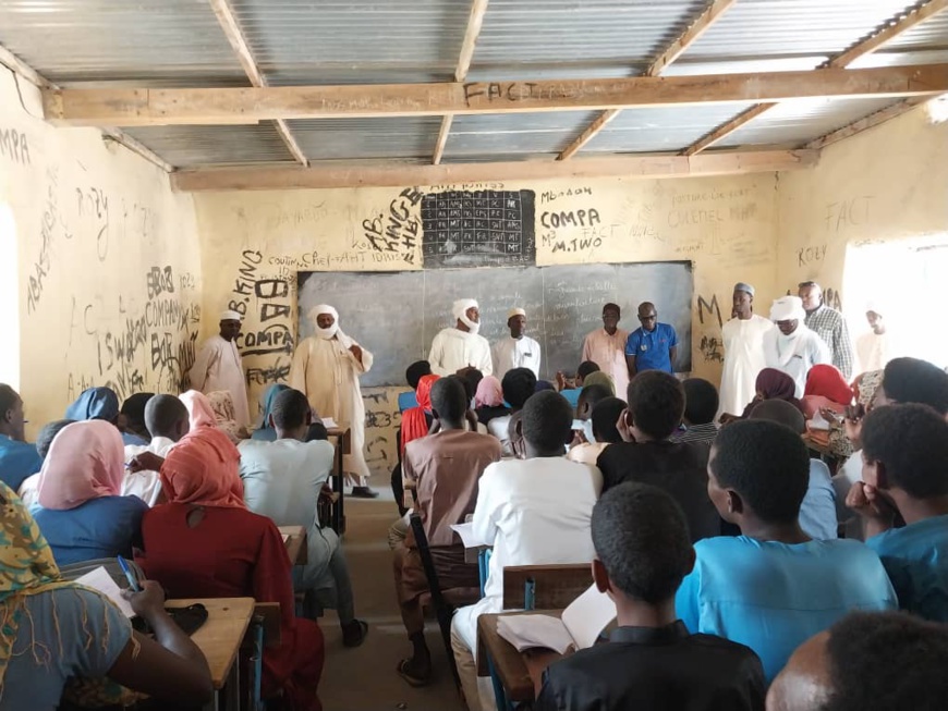 Tchad : une inspection des établissements scolaires à Mao Tchad : une inspection des établissements scolaires à Mao