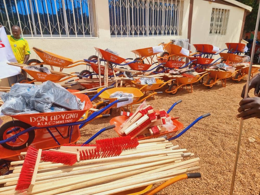 Tchad : "Agir Pour la Ville Que Nous Aimons” contribue à l’hygiène de Sarh