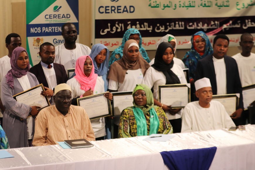 Tchad : le CEREAD honore 21 lauréats du projet de Bilinguisme, Leadership et Citoyenneté Tchad : le CEREAD honore 21 lauréats du projet de Bilinguisme, Leadership et Citoyenneté