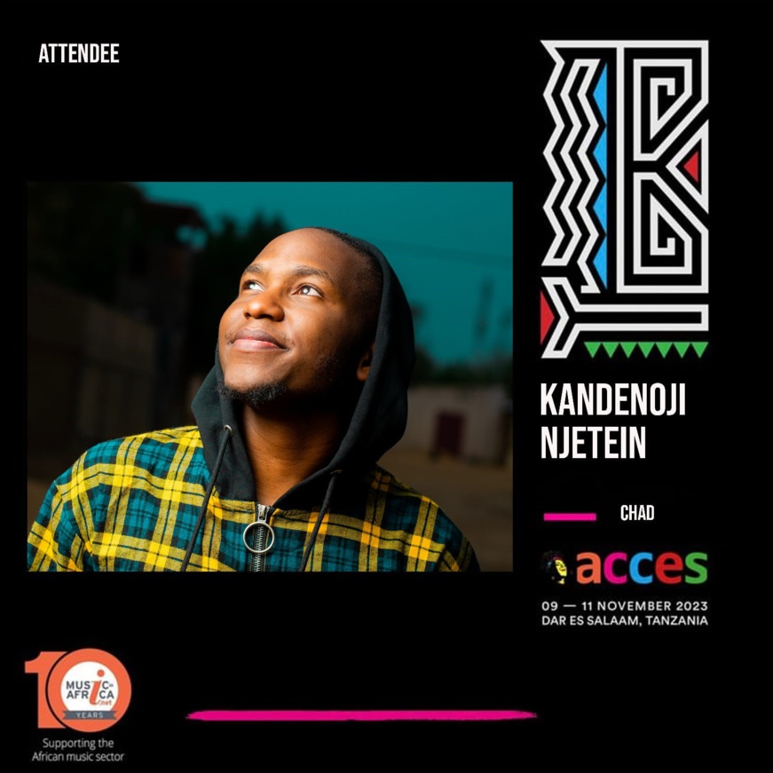 L'entrepreneur culturel Kandenoji Njetein s'apprête à participer à la Conférence Acces Music en Tanzanie