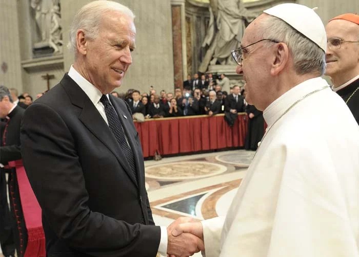 Conflit dans le monde : Appel téléphonique entre le Pape et Joe Biden