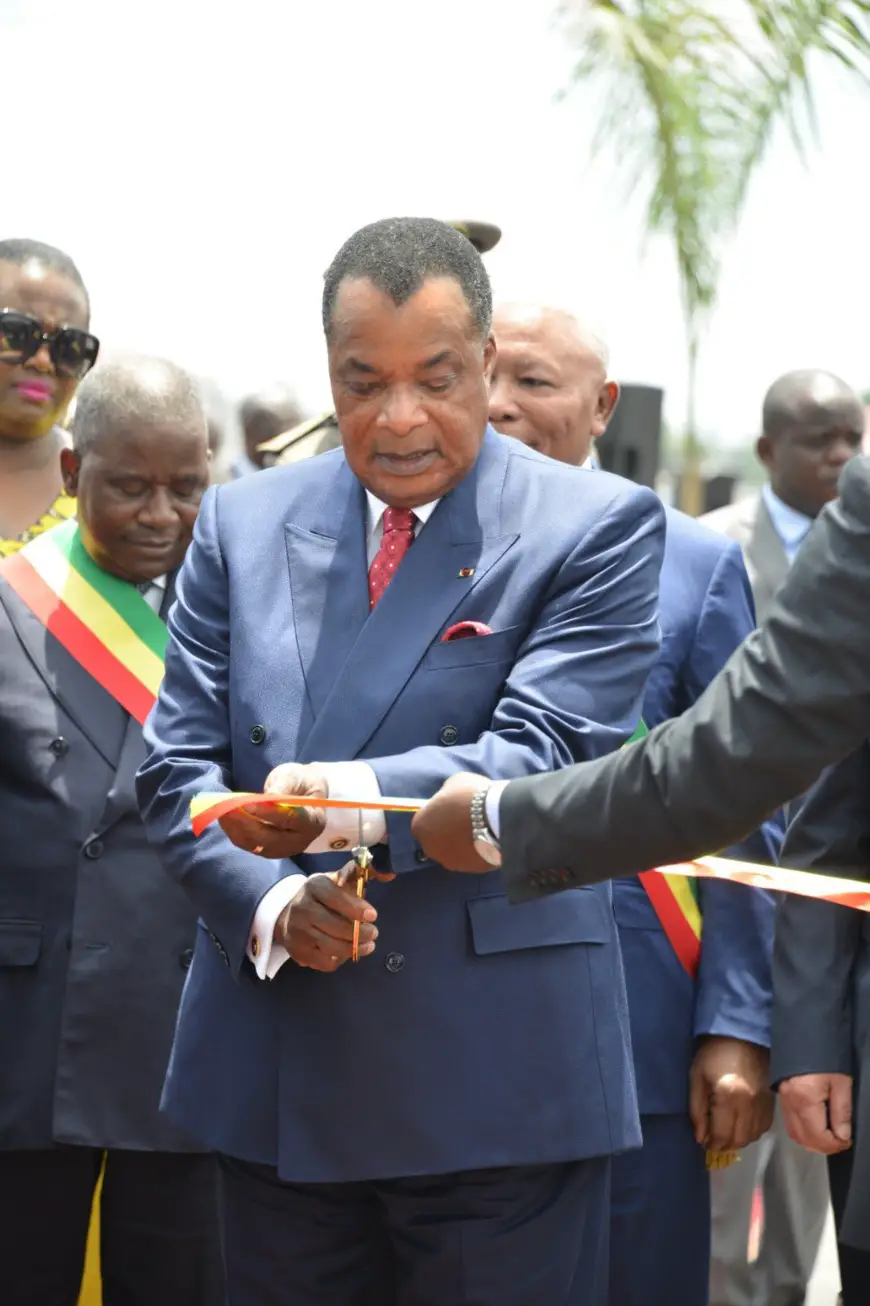 Congo-Brazzaville : Le Président Denis Sassou Nguesso a inauguré les tours jumelles de Mpila à Brazzaville